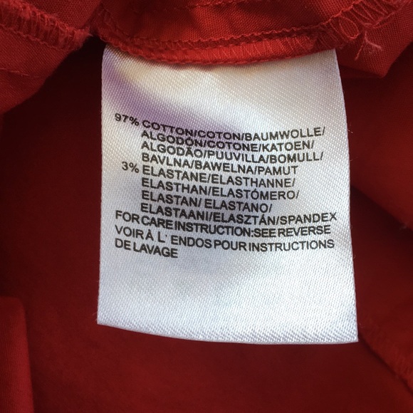 Mexx - Sleeveless Collared Cotton Dress - Red - Picture 3 of 5